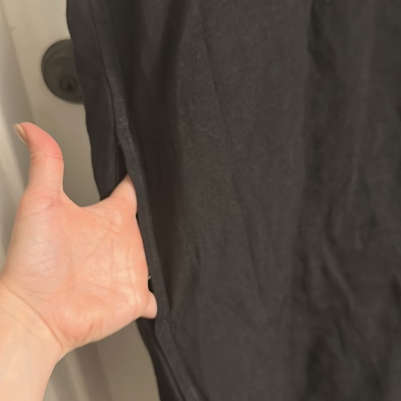 Layerz Clothing Dress Sz 3XL Black Lined Embroidered Boho black - Picture 4 of 7